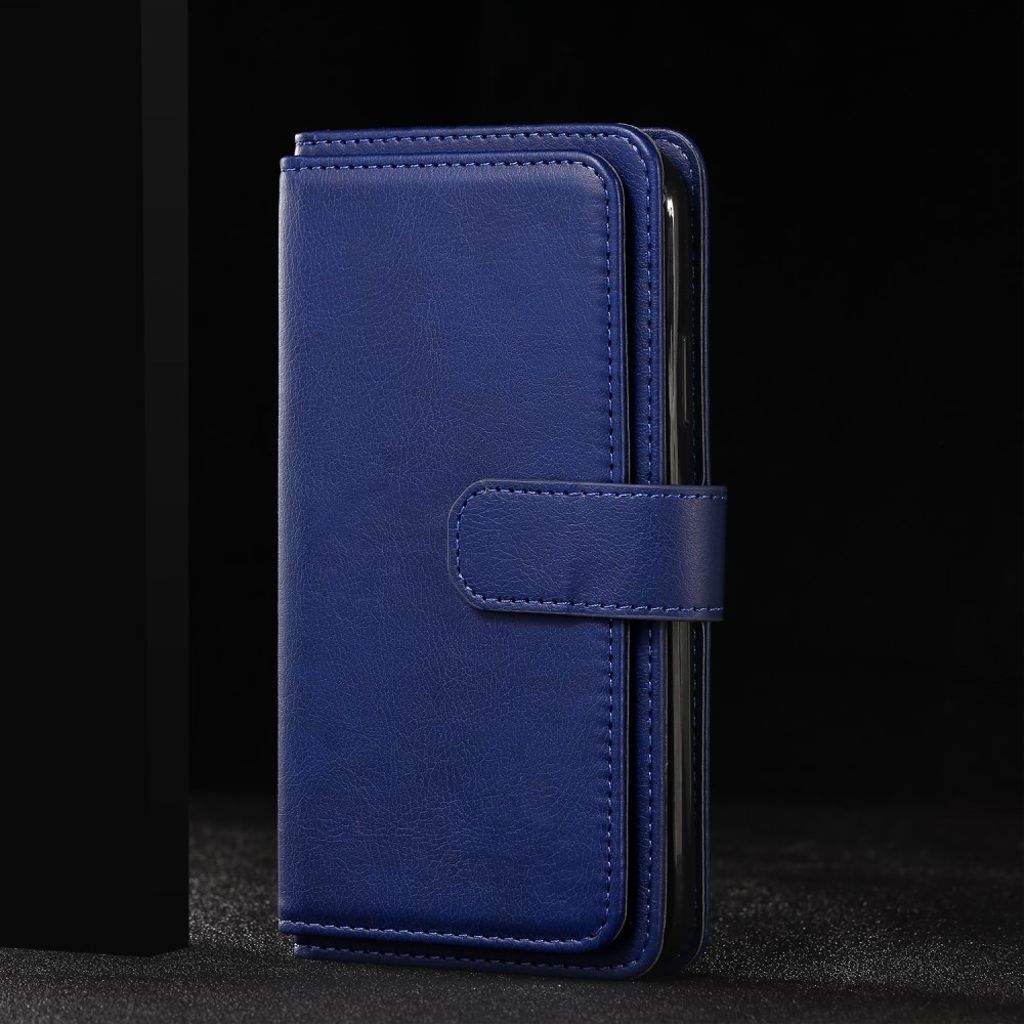 Samsung Galaxy S26 Ultra Cover with 10 Card Slots - Blue