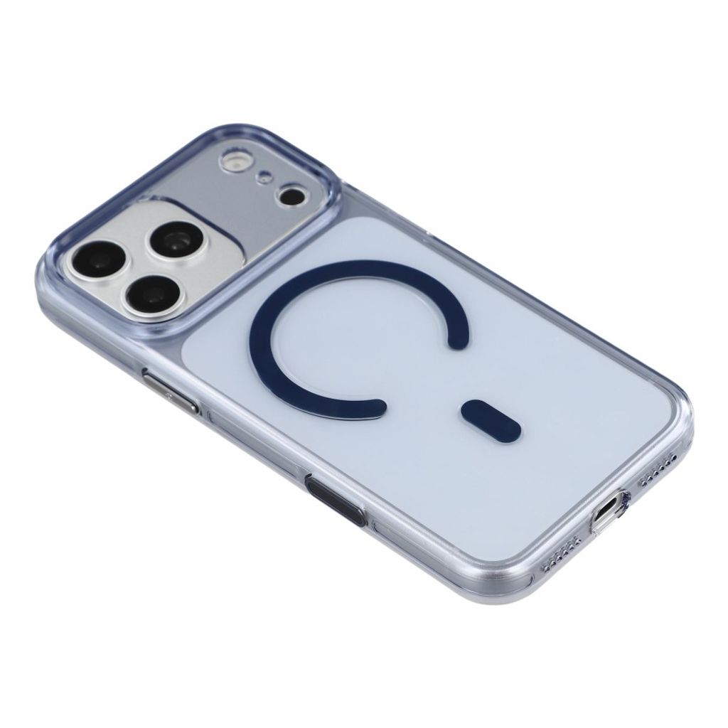 JAUCASE iPhone 18 Pro Max/17 Pro Max MagSafe Kuori - Läpinäkyvä/Sininen