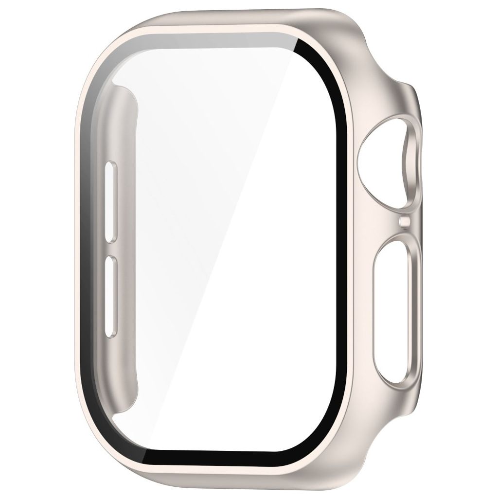 Apple Watch Series 11/10 42mm deksel med skjermbeskytter – sølv