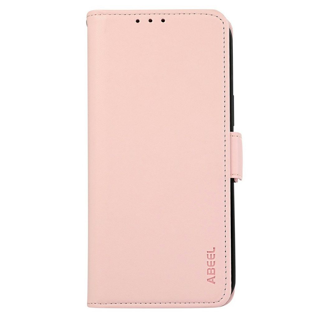 ABEEL Google Pixel 11/Pixel 11 Pro RFID-blokerende Flip Cover - Lyserød