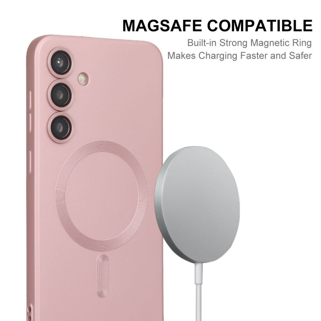 ENKAY HAT PRINCE Samsung Galaxy A37 5G MagSafe-yhteensopiva kuori – Violetti