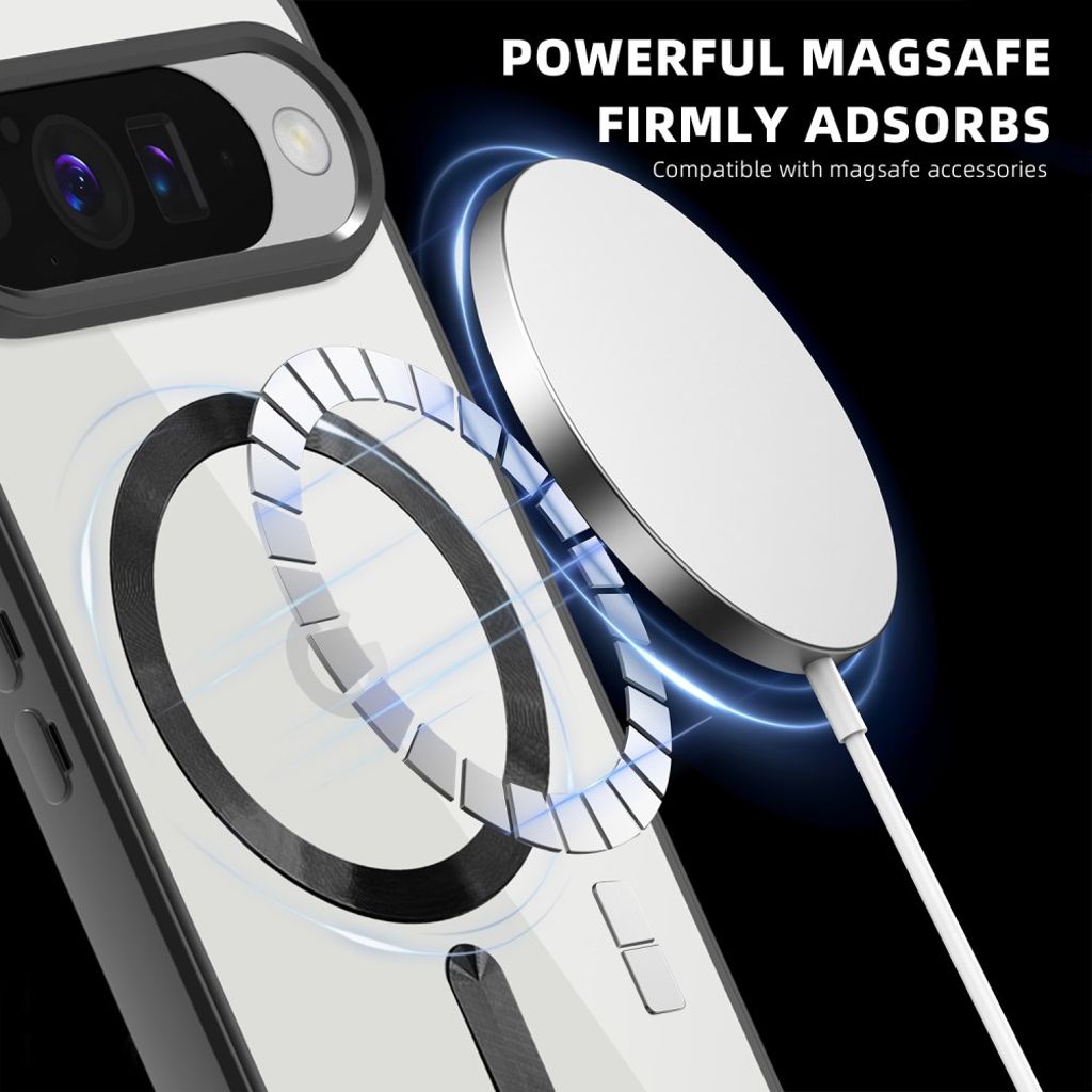 Google Pixel 10 / 10 Pro Case with Wallet - Black