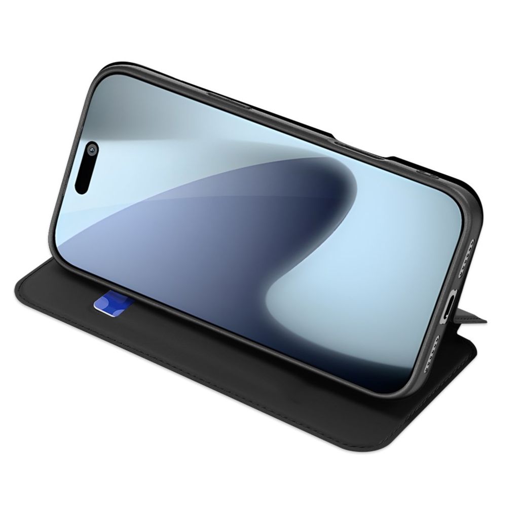 DUX DUCIS iPhone 17 Pro Max Fodral med stativ - Svart
