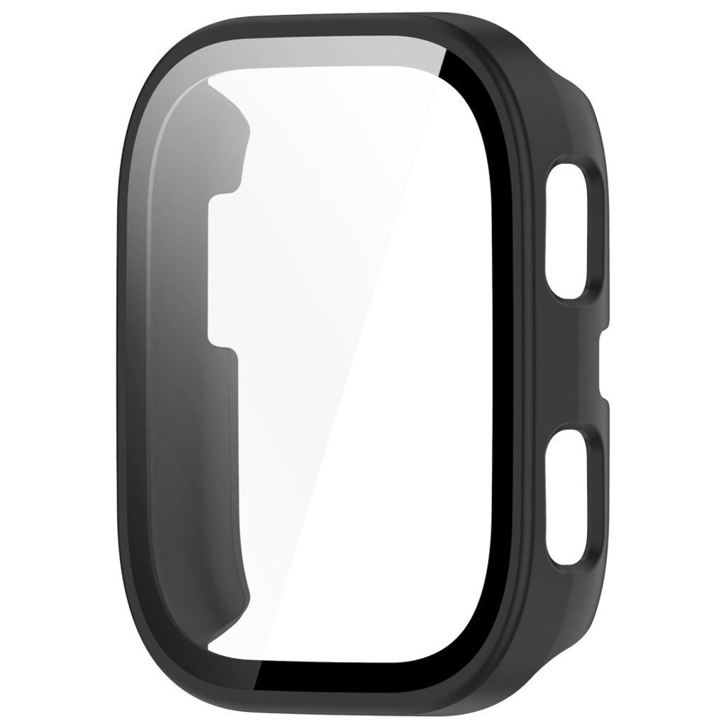 Huami Amazfit Bip 6-deksel med skjermbeskytter i herdet glass – svart