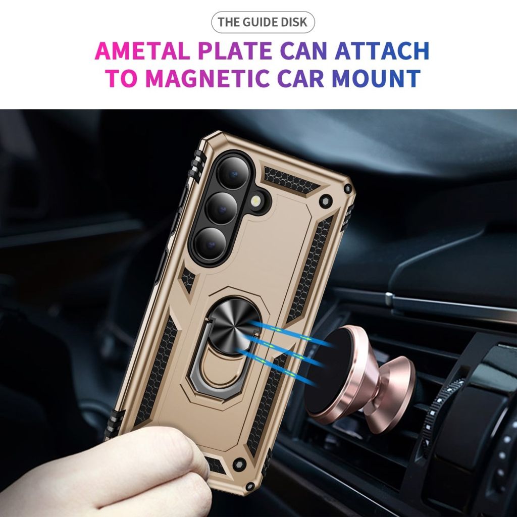 Samsung Galaxy S26 Plus Deksel Stativ - Gull