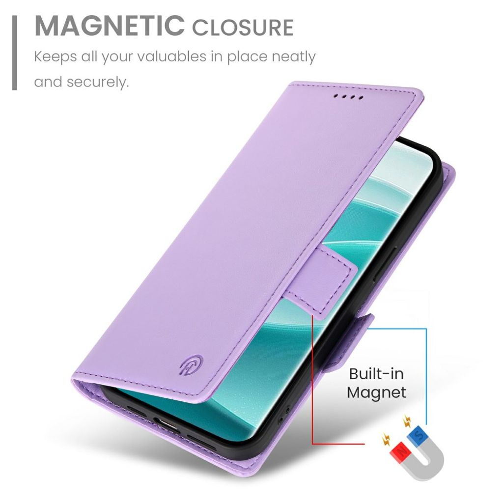 Xiaomi Redmi Note 15 ProPlus 5G Wallet cover - Purple