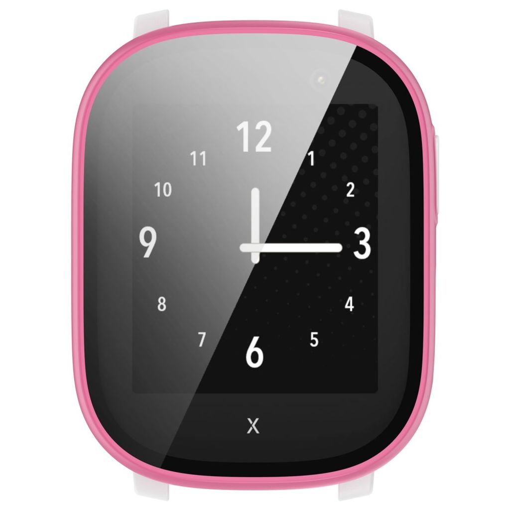 Xplora X6 Play Klokkedeksel med Herdet Glass Skjermbeskytter – Rosa
