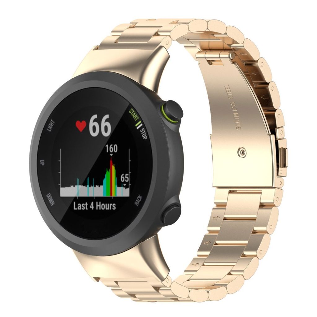 Garmin Forerunner 45/45S/Swim 2 Metal Urrem - Guld