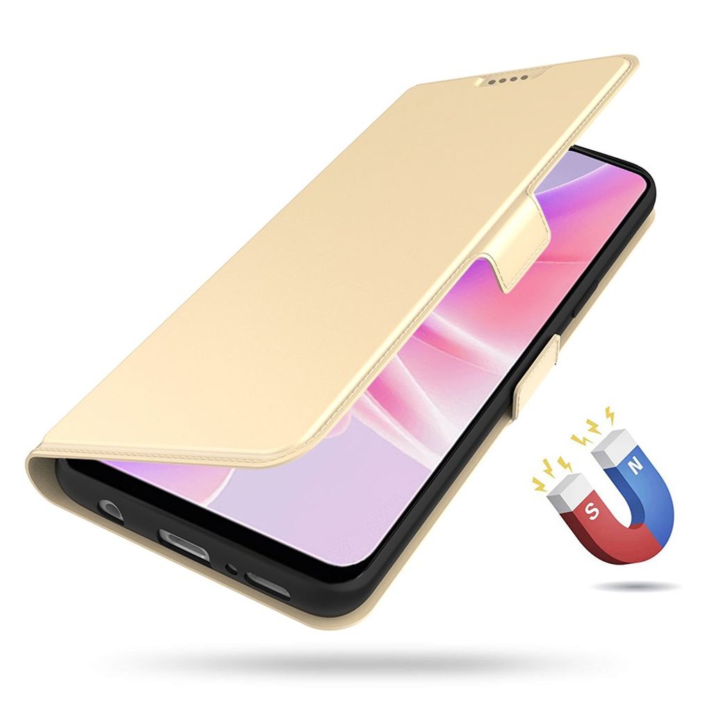 Sony Xperia 1 VII Fodral med Stativ - Guld