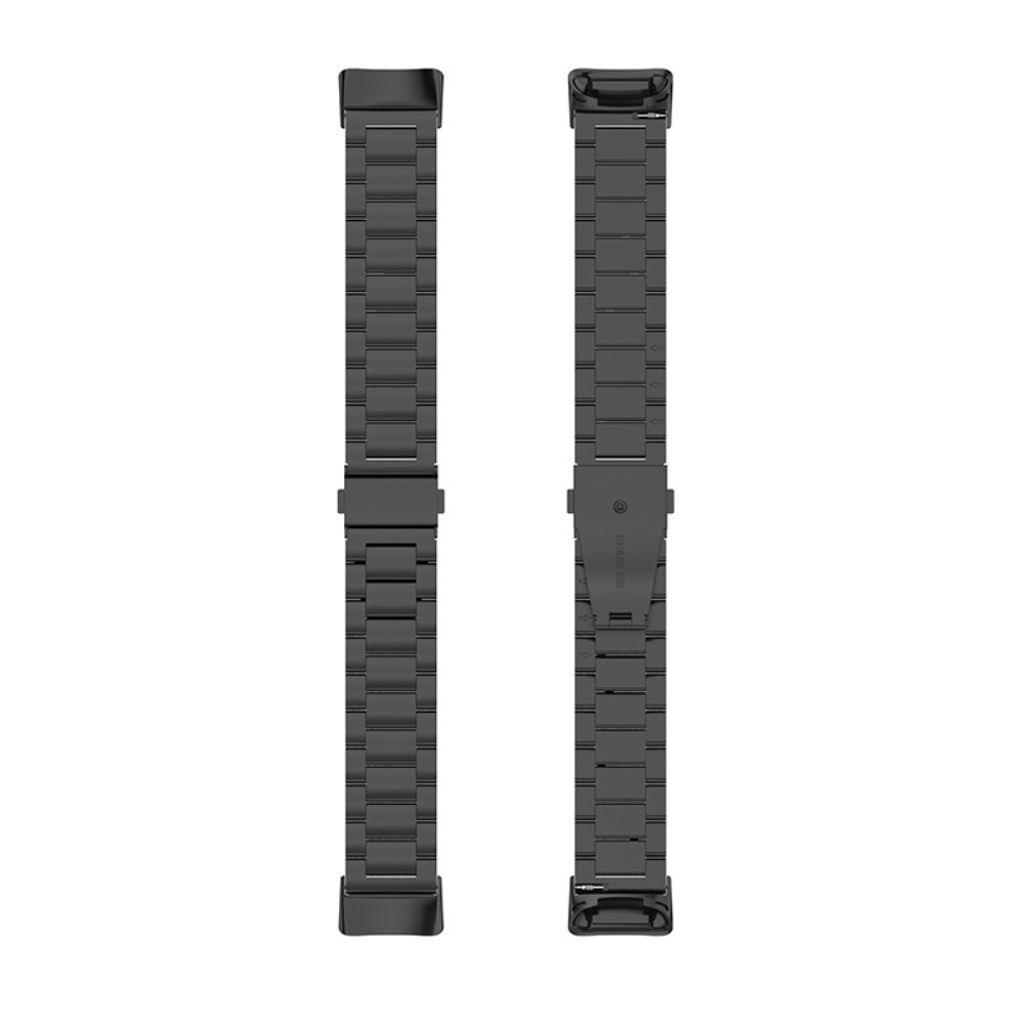 Fitbit Charge 6/5 Klokkereim i rustfritt stål - Svart
