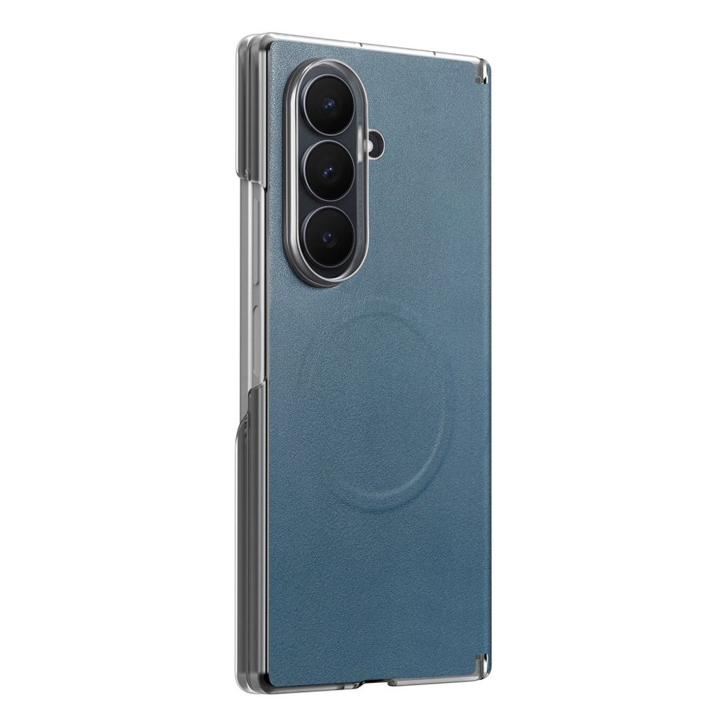 Samsung Galaxy Z Fold8 Ultra MagSafe Kuori PU-nahkaa - Sininen