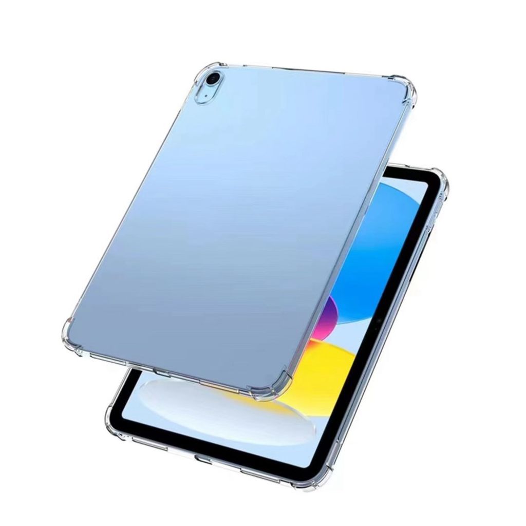 iPad A16 11" 2025/10.9" 2024 Blødt stødsikkert TPU-cover - Gennemsigtig