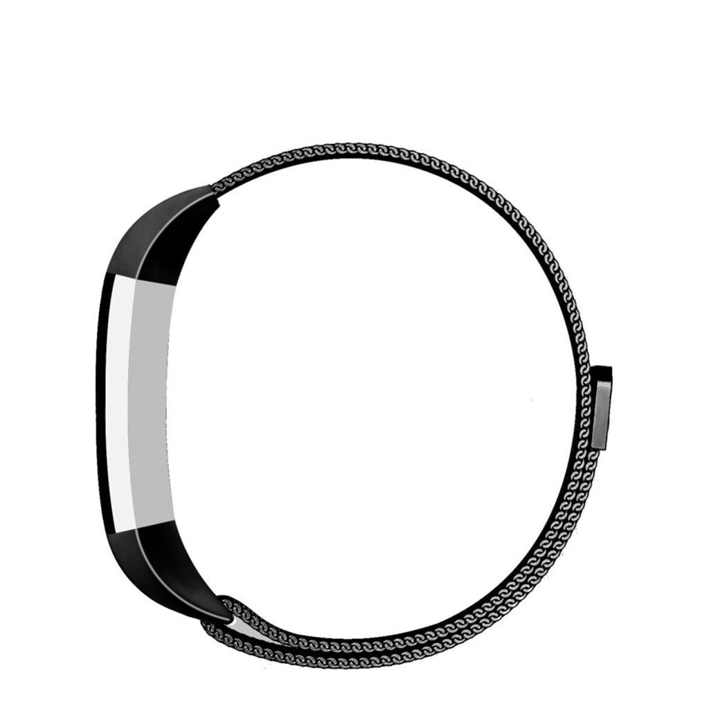 Fitbit Alta Klokkereim Metall Milanese – Svart