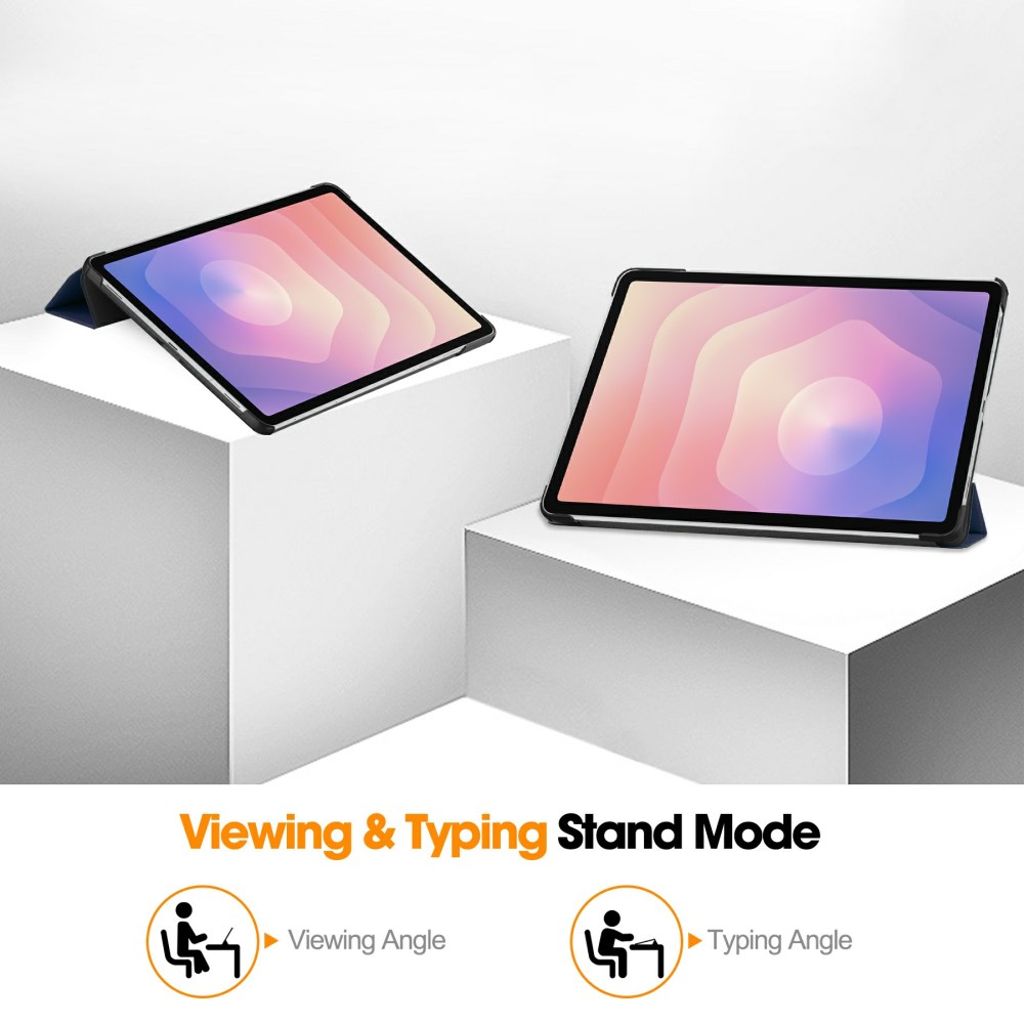 Samsung Galaxy Tab S11 Deksel Stativ – Blå