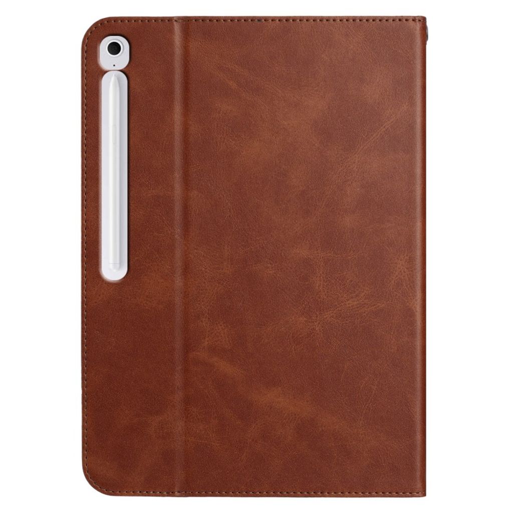 Samsung Galaxy Tab S10 FE Plus Cover with Wallet - Brown