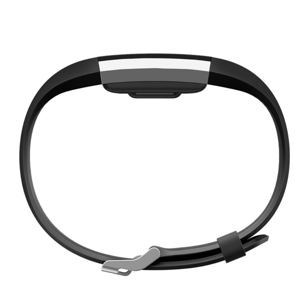 Fitbit Charge 2 Klokkereim Silikon – Svart
