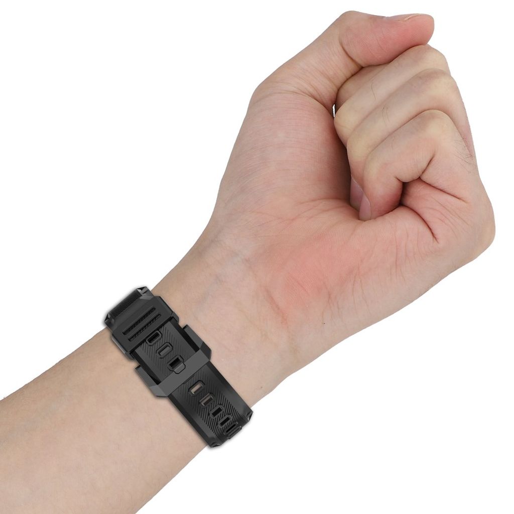 Samsung Galaxy Watch Ultra/Ultra2 silikon klokkerem med deksel - Starlight