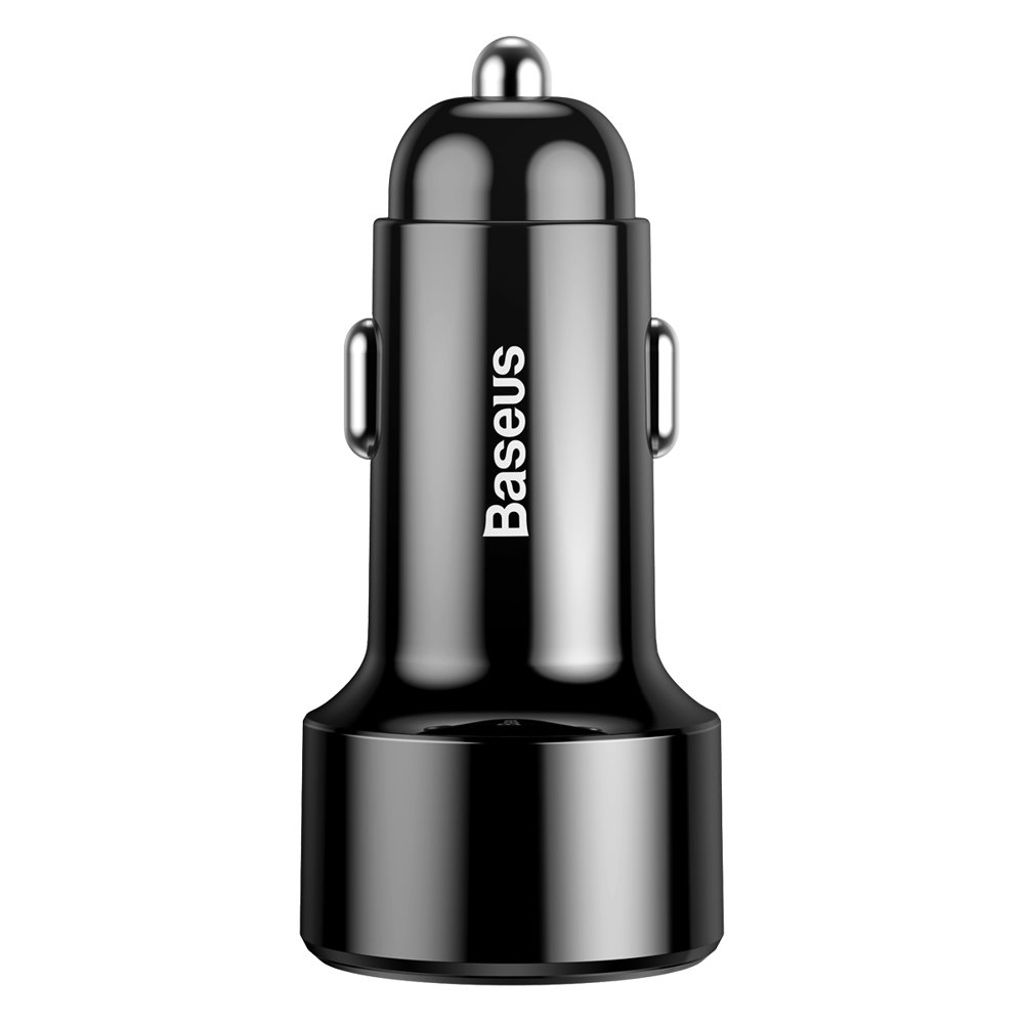 Baseus Magic Series Dual QC - Quick Charge 3.0 2x USB 45W 6A biloplader sort