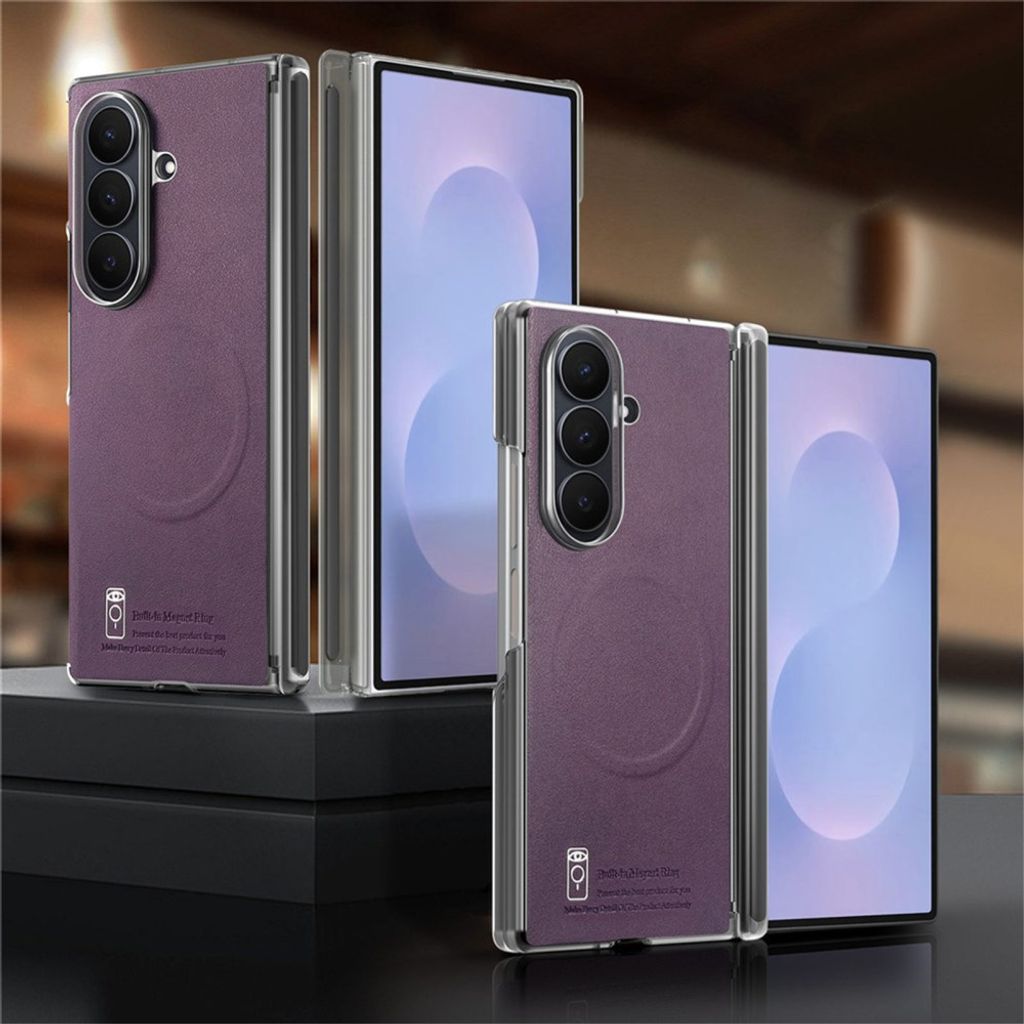 Samsung Galaxy Z Fold8 Ultra MagSafe Kuori - Violetti