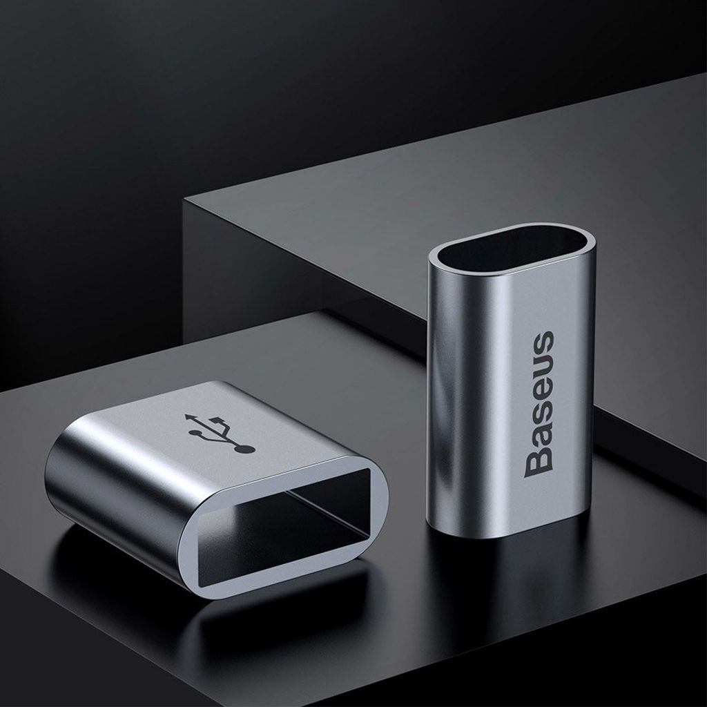 Baseus Simple flat USB til USB-C kabel 23cm 5A 40W grå