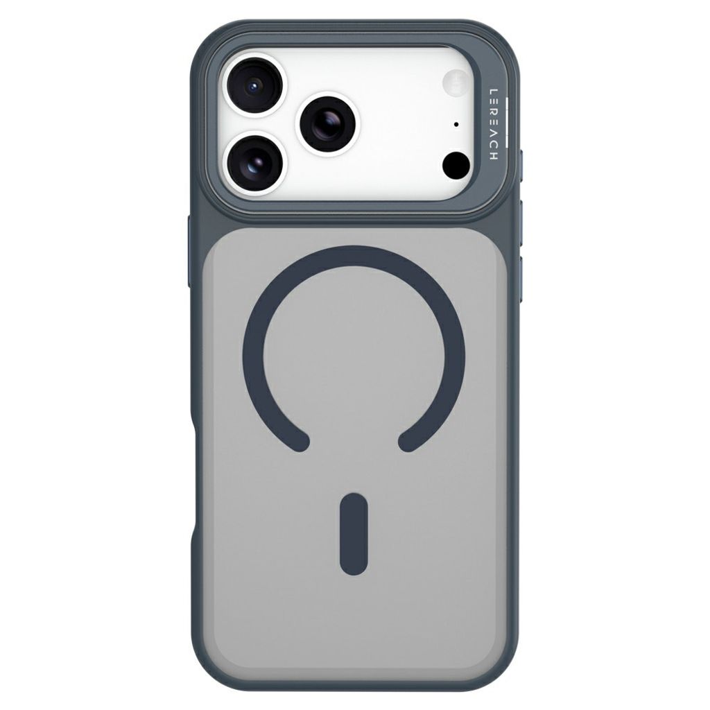 LEREACH iPhone 18 Pro Max/17 Pro Max MagSafe Kuori jalustalla - Sininen