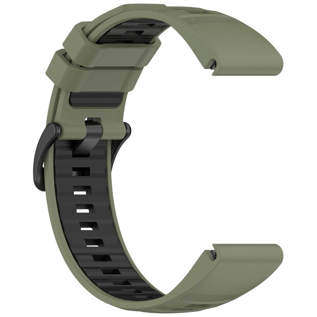 Garmin Fenix 8 43mm etc. Watch Strap - Green, Black