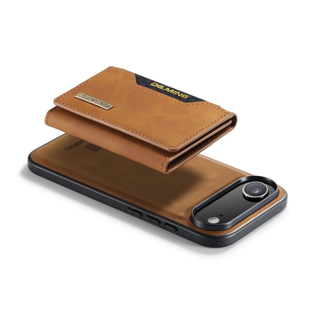 DG.MING iPhone Air Cover med Pung - Brun