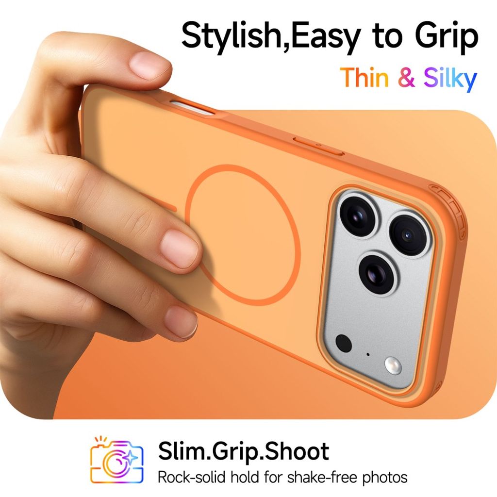iPhone 18 Pro Max/17 Pro Max MagSafe Skal - Orange