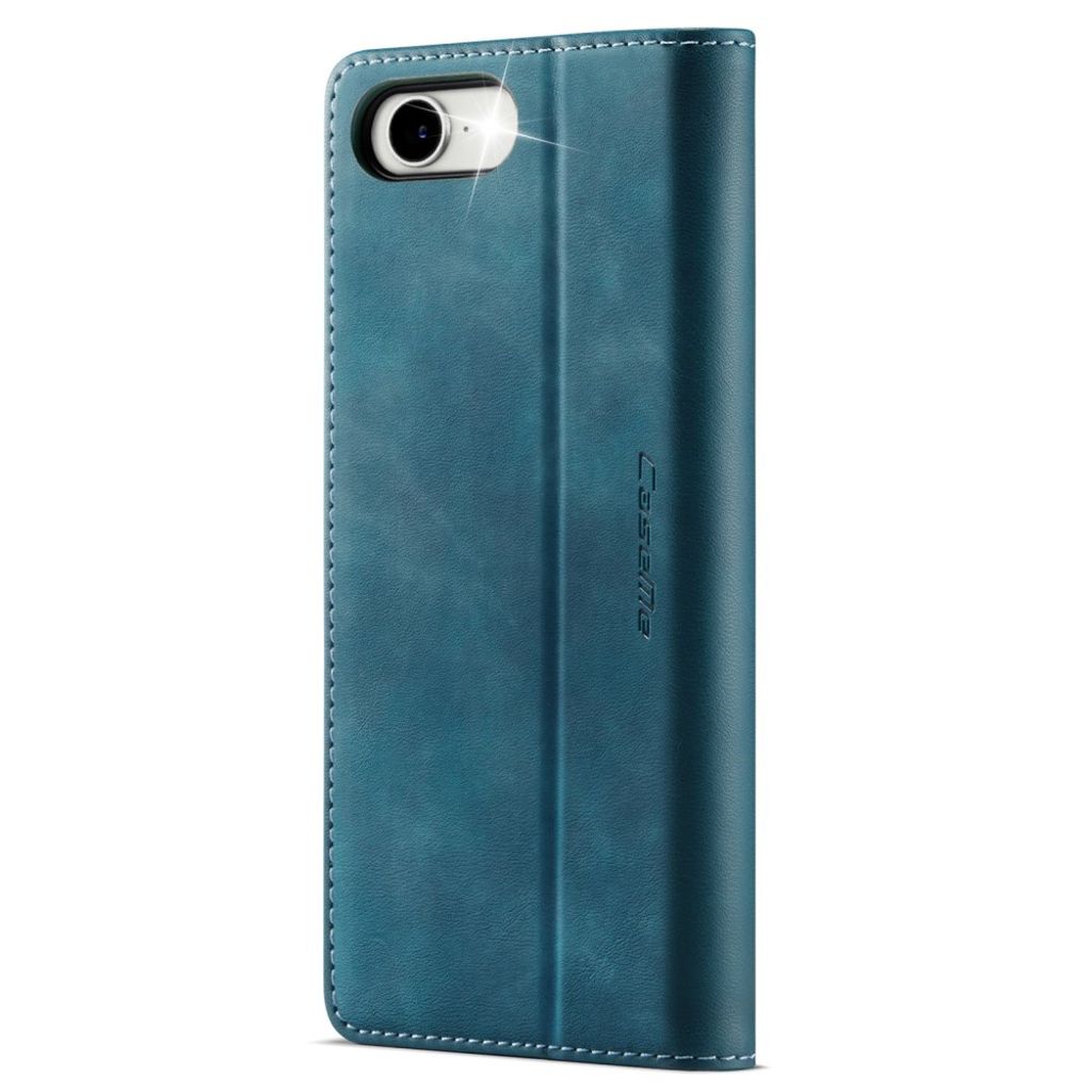 CASEME iPhone 16e Plånboksfodral RFID-blockerande med Stativ – Grön