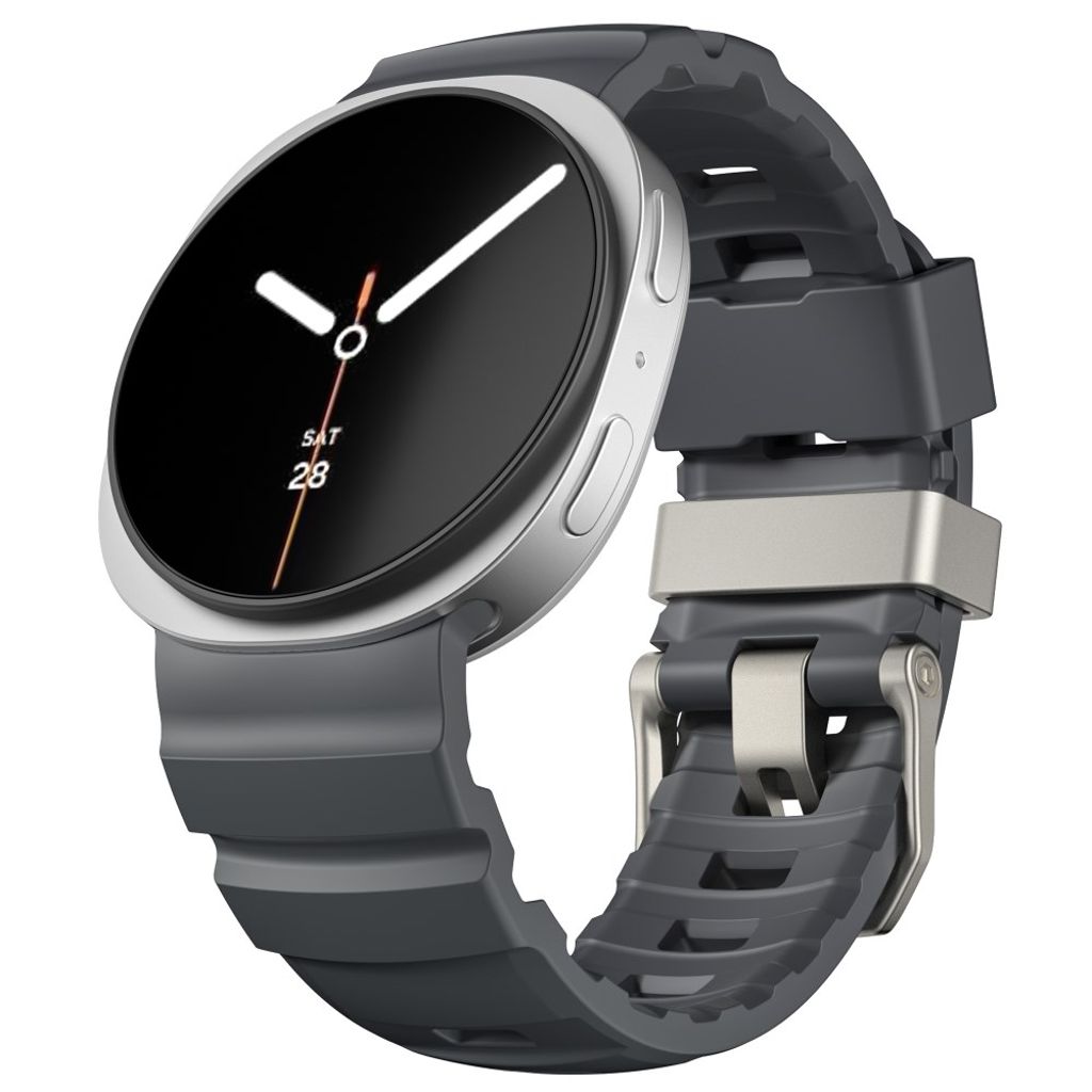 Samsung Galaxy Watch8 44 mm jne. Kellonranneke, Silikoni - musta