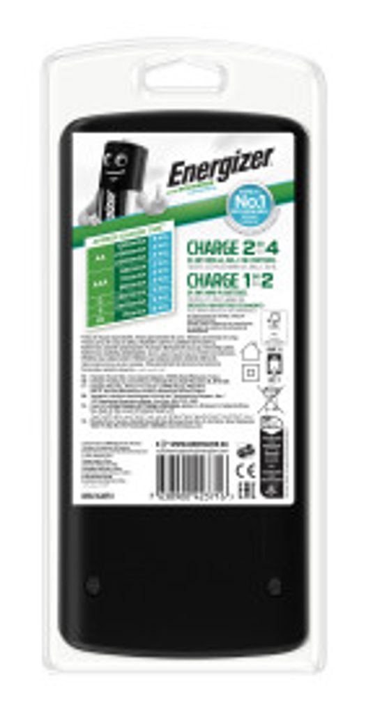 Energizer Universal batterioplader AA/AAA/C/D/9V EU-stik