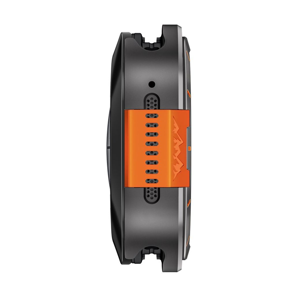 Samsung Galaxy Watch Ultra (2025) 47mm/Ultra 47mm Skal – Svart/Orange