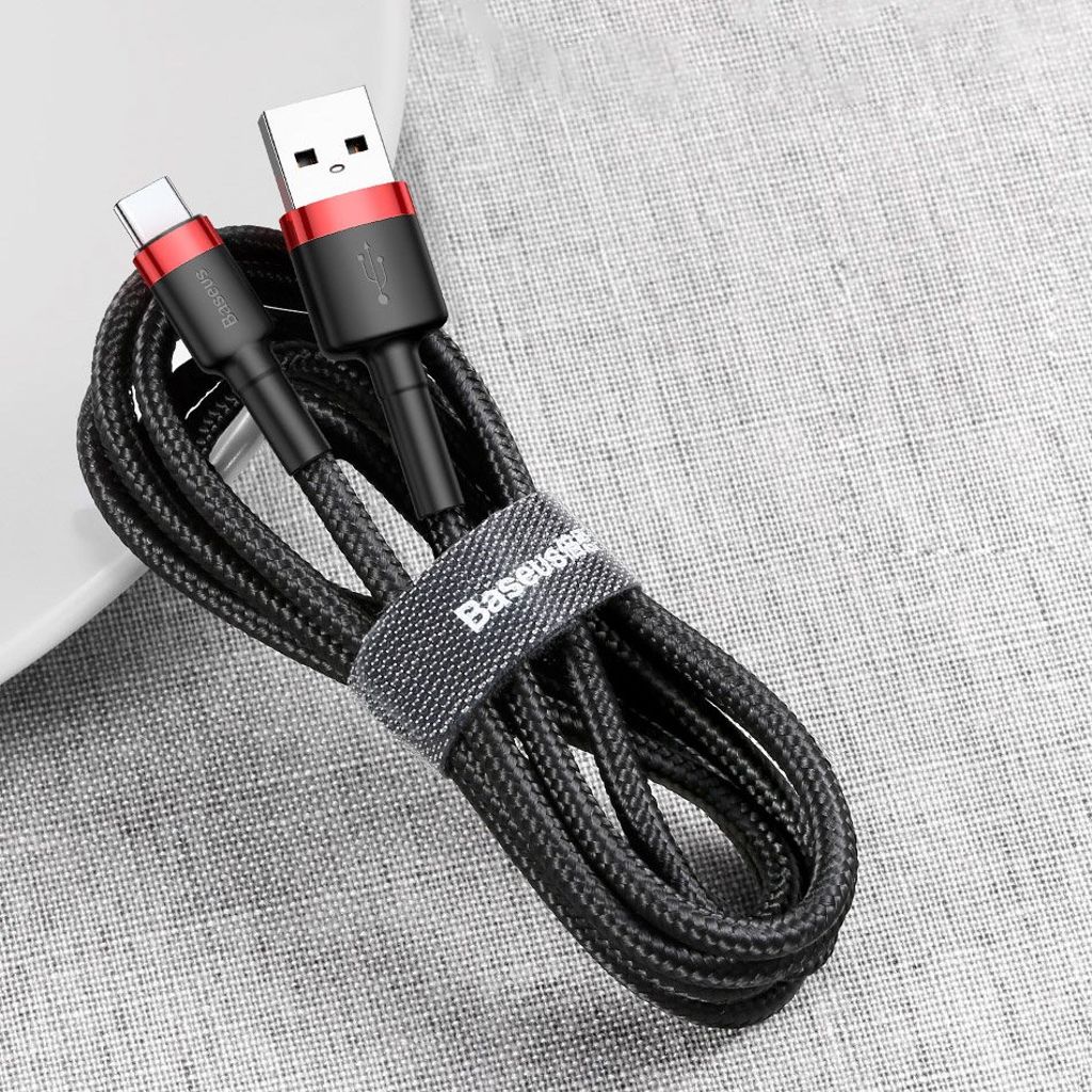 Baseus Cafule Type-C Cable 300 cm grå/svart