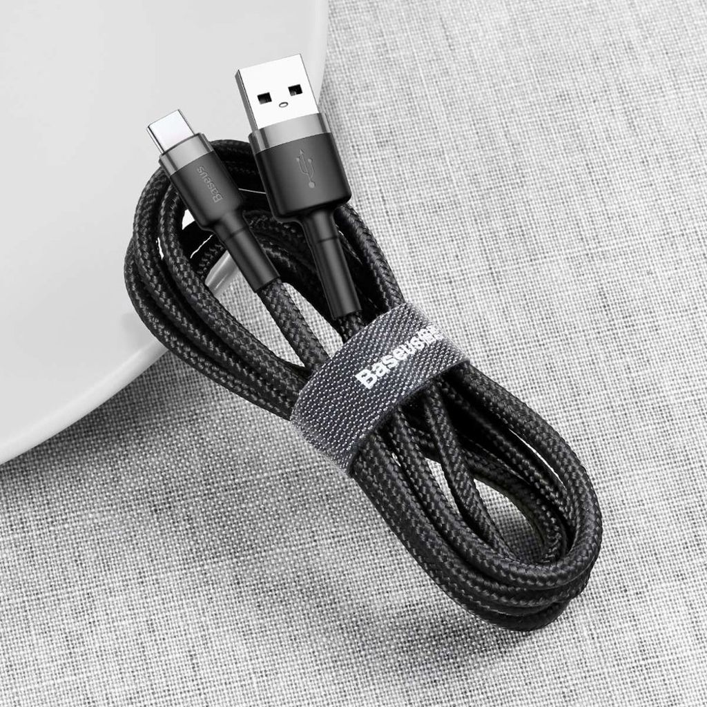 Baseus Cafule Type-C Cable 300 cm grå/svart