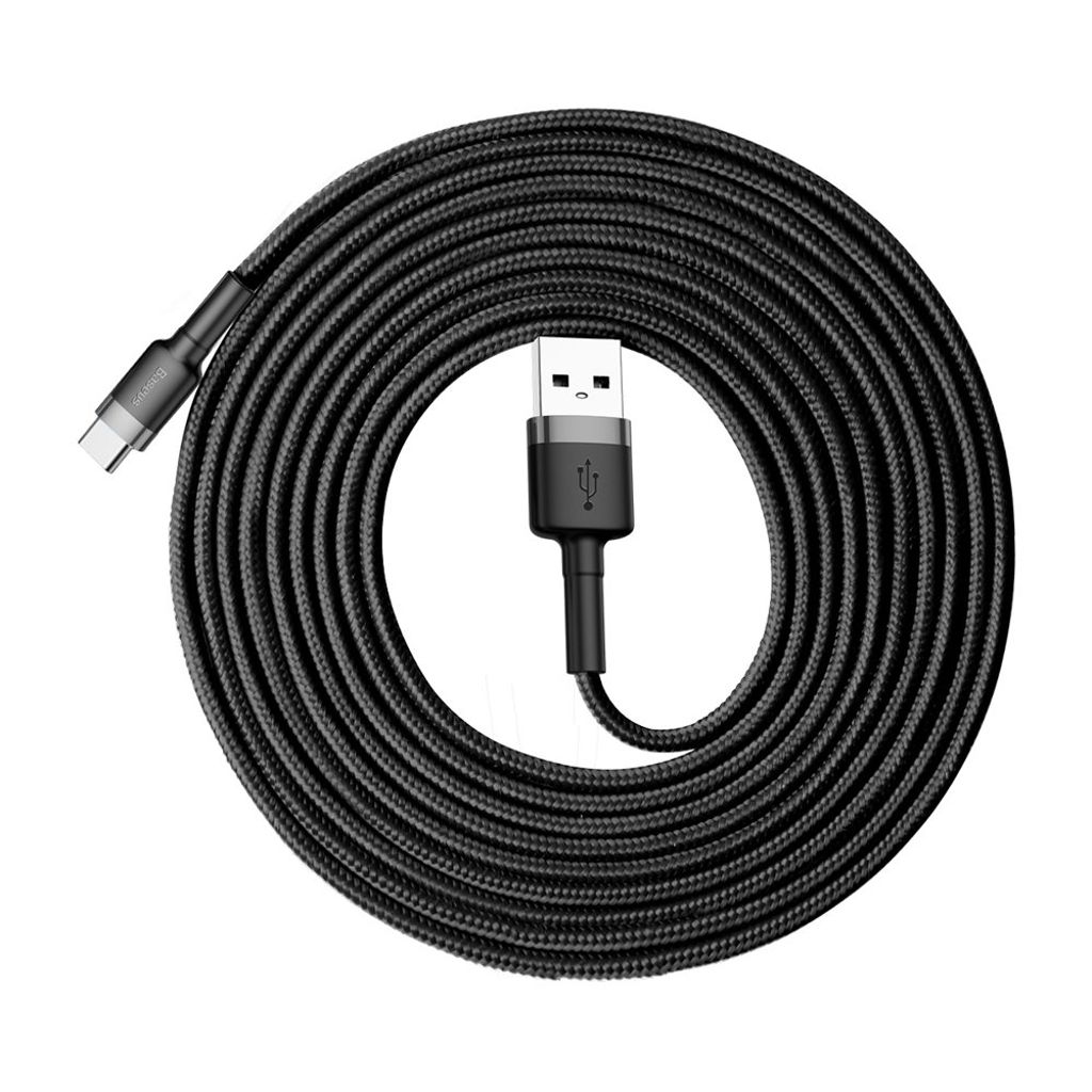 Baseus Cafule Type-C Cable 300 cm grå/svart