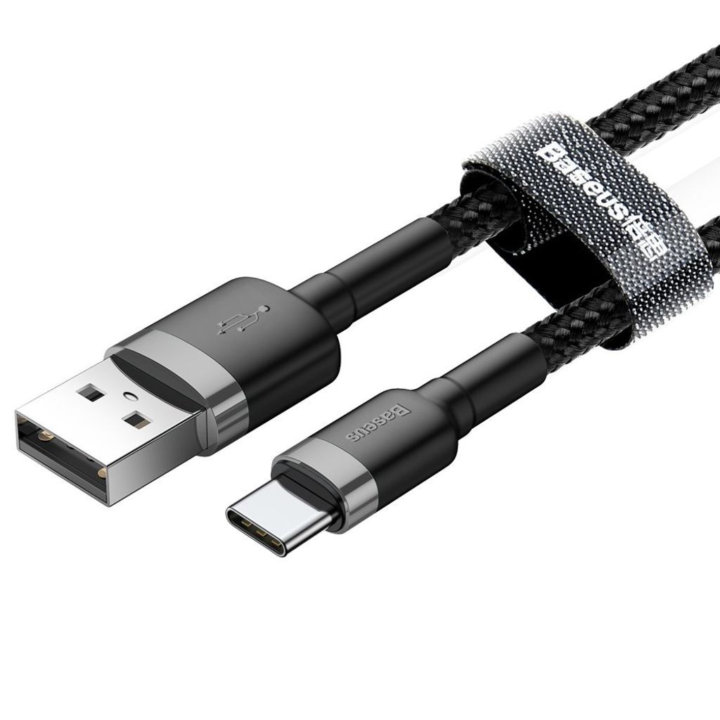 Baseus Cafule Type-C Cable 300 cm grå/svart