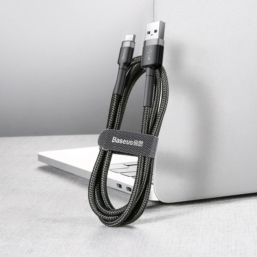 Baseus Cafule Type-C Cable 300 cm grå/svart