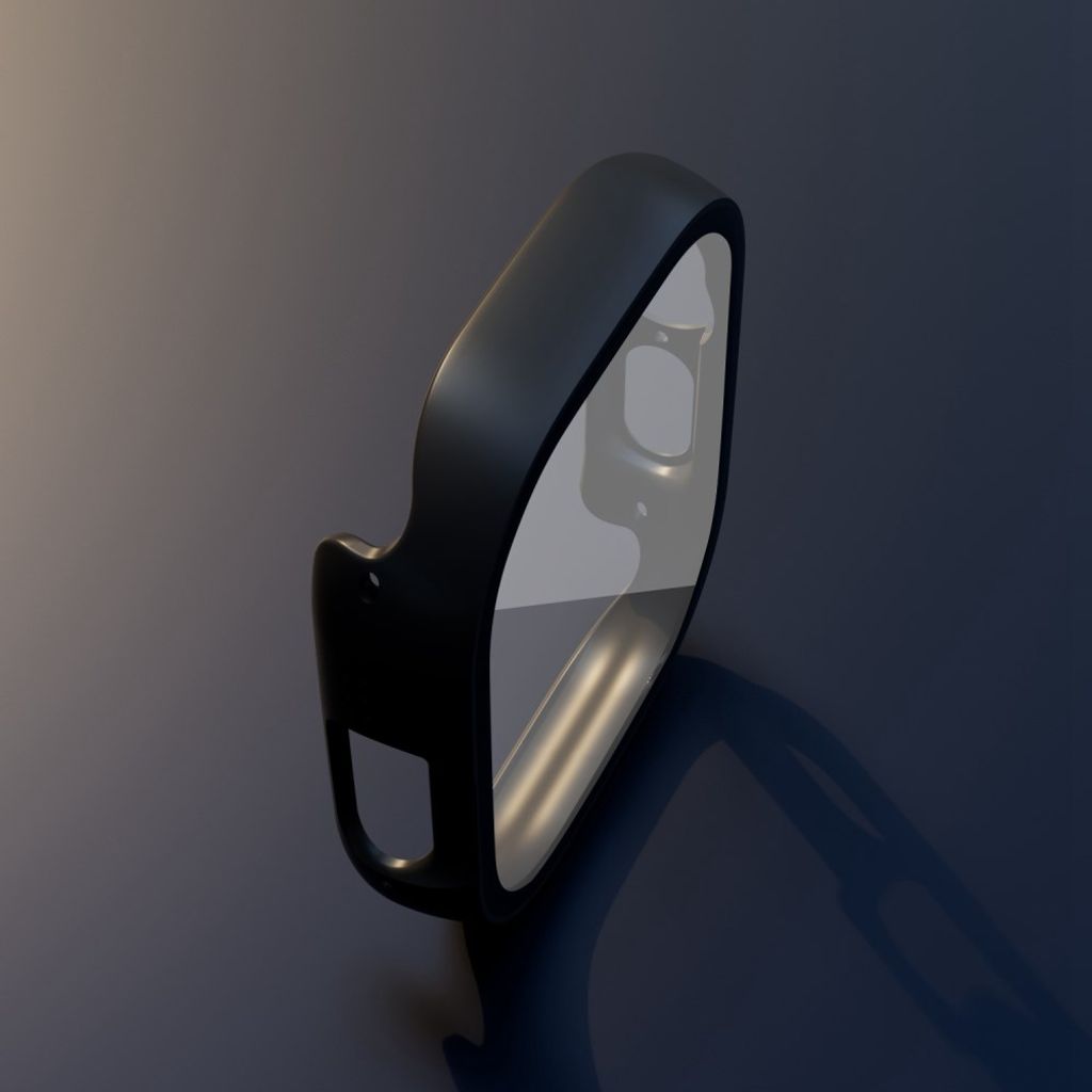 Apple Watch Ultra 3/Ultra 2/Ultra 49 mm deksel med skjermbeskytter i herdet glass – svart