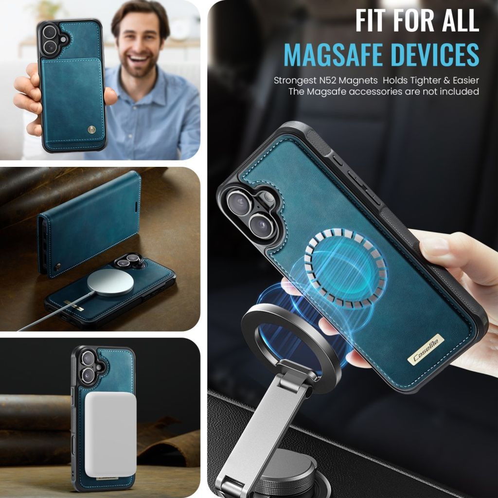 CASEME iPhone 17 Kotelo MagSafe - Vihreä