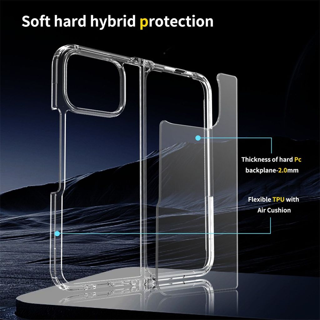 Google Pixel 10 Pro Fold Cover - Gennemsigtig