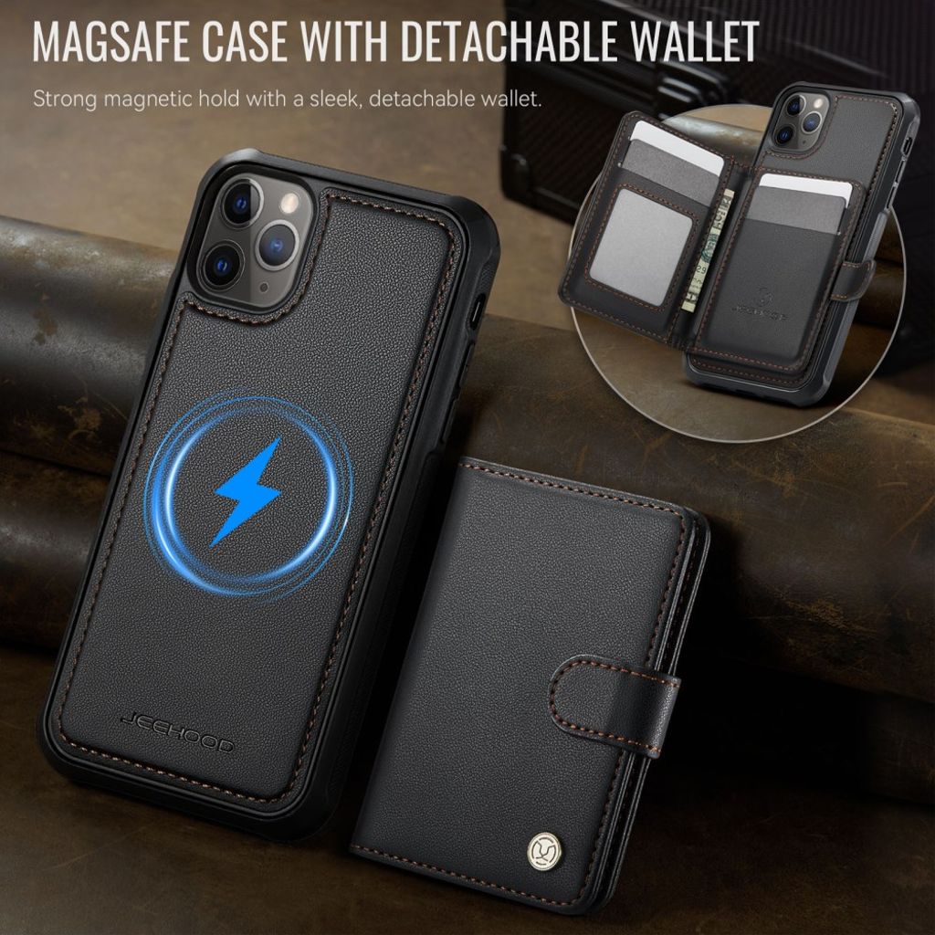 JEEHOOD iPhone 11 Pro Cover med MagSafe - Sort