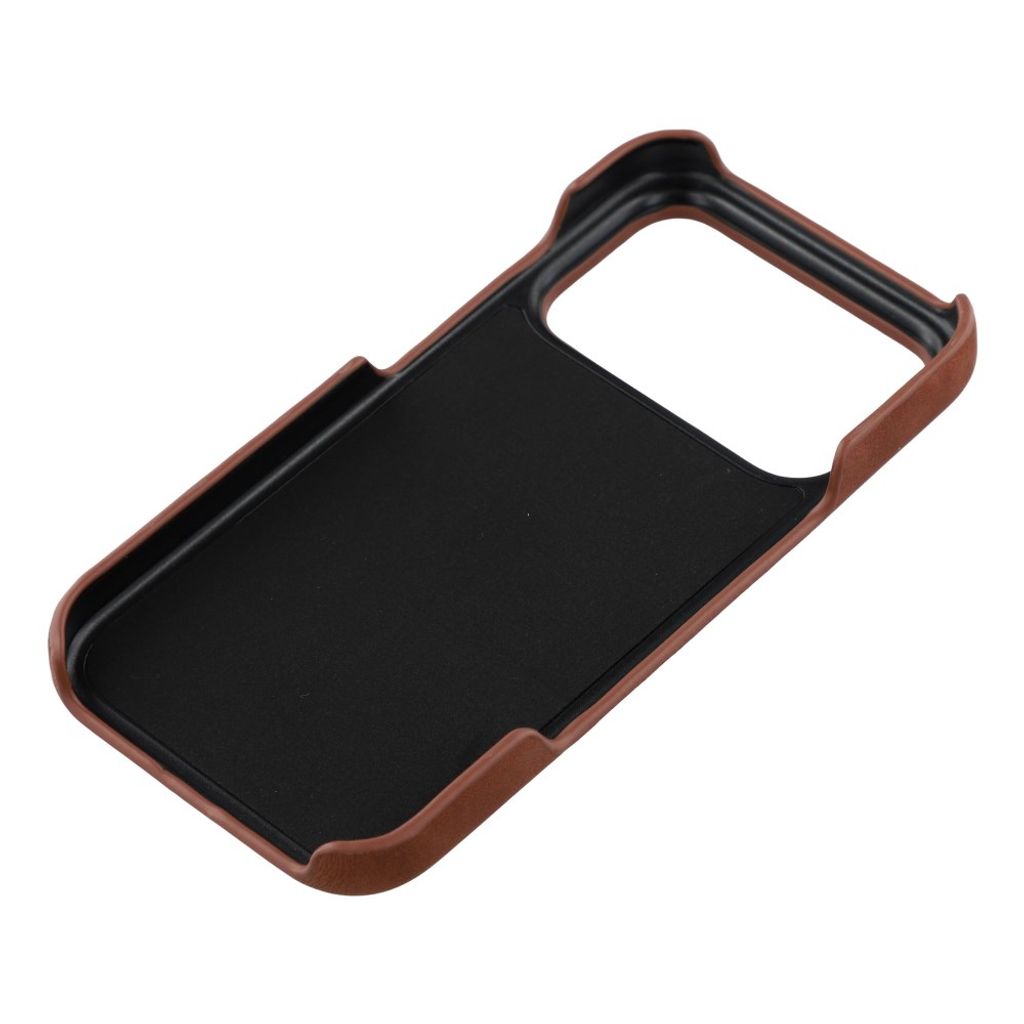 iPhone 18 Pro Max/17 Pro Max MagSafe Deksel PU-lær - Brun