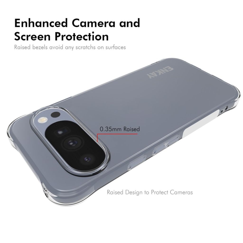 ENKAY HAT PRINCE Google Pixel 11 Pro XL Deksel TPU - Gjennomsiktig