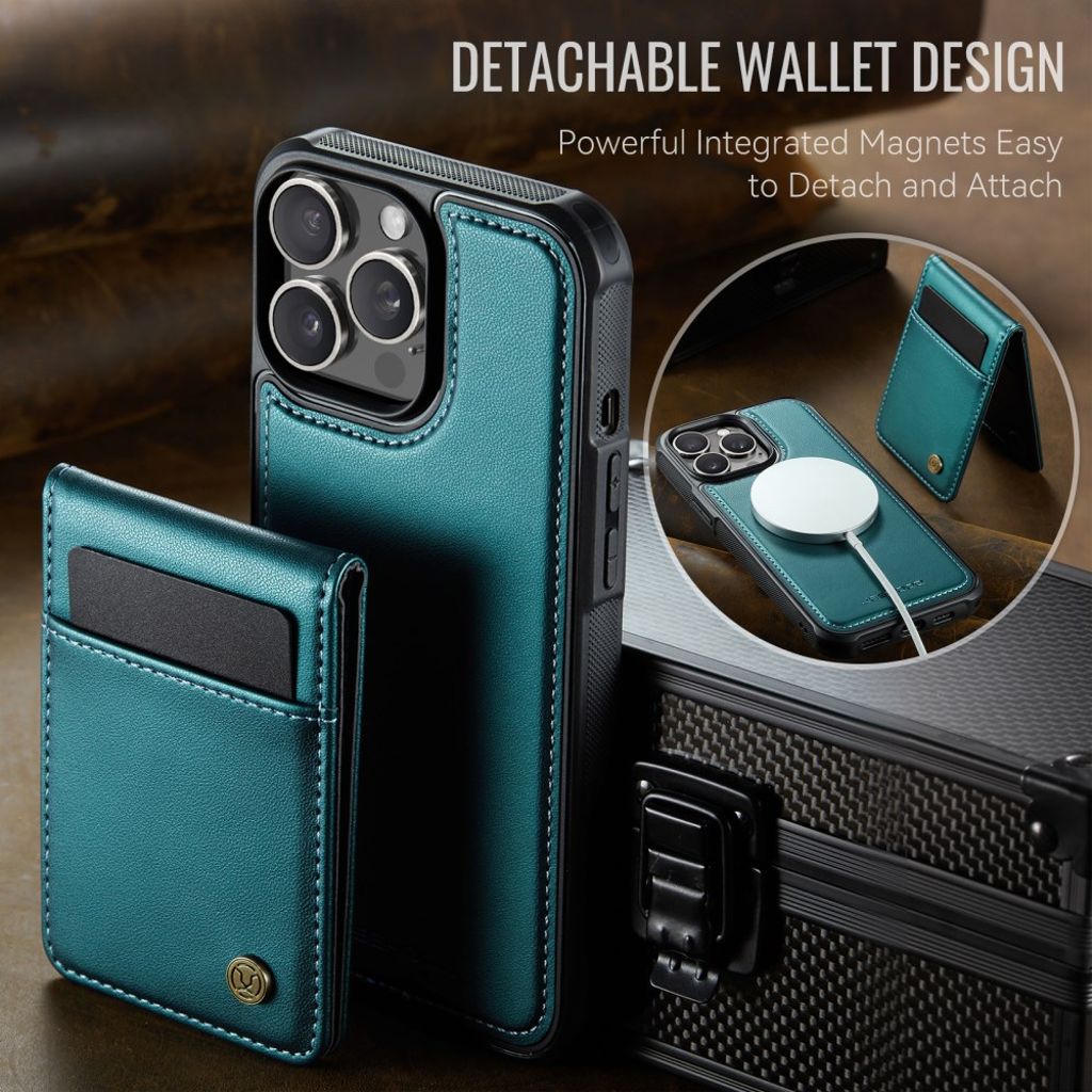 JEEHOOD iPhone 12 Pro Max Cover med MagSafe - Blå