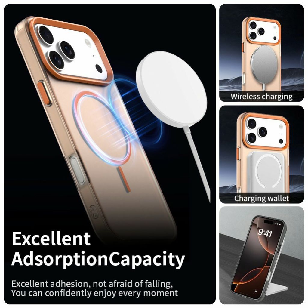 iPhone 18 Pro Max/17 Pro Max MagSafe Skal - Orange