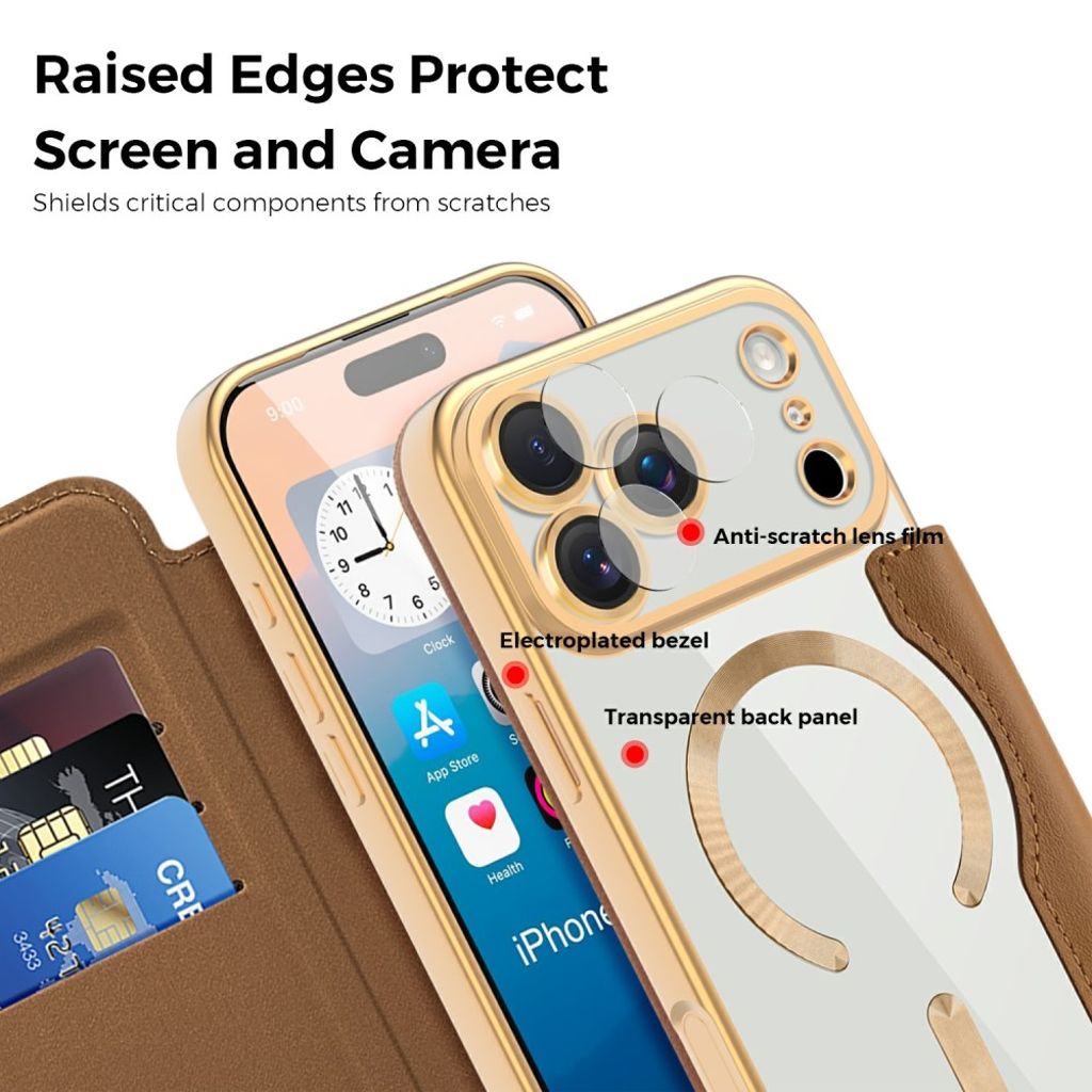 iPhone 17 Pro Max Cover with MagSafe - Brown