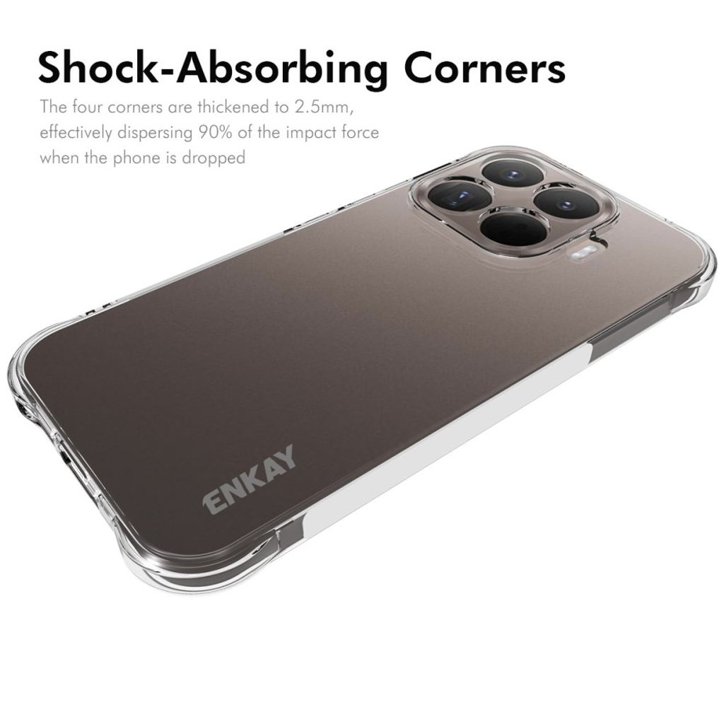 ENKAY HAT PRINCE Xiaomi 17T Stødsikkert cover - Transparent