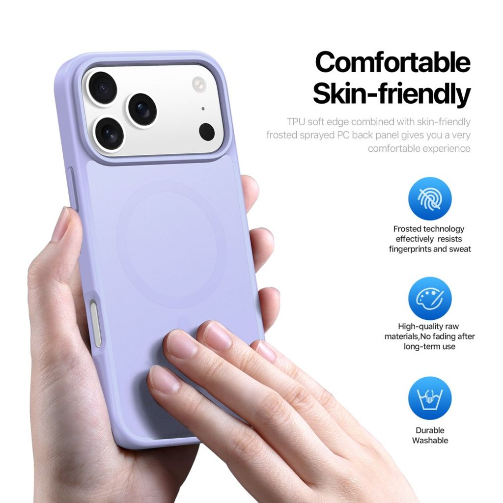 DUX DUCIS iPhone 17 Pro Case with MagSafe - Purple