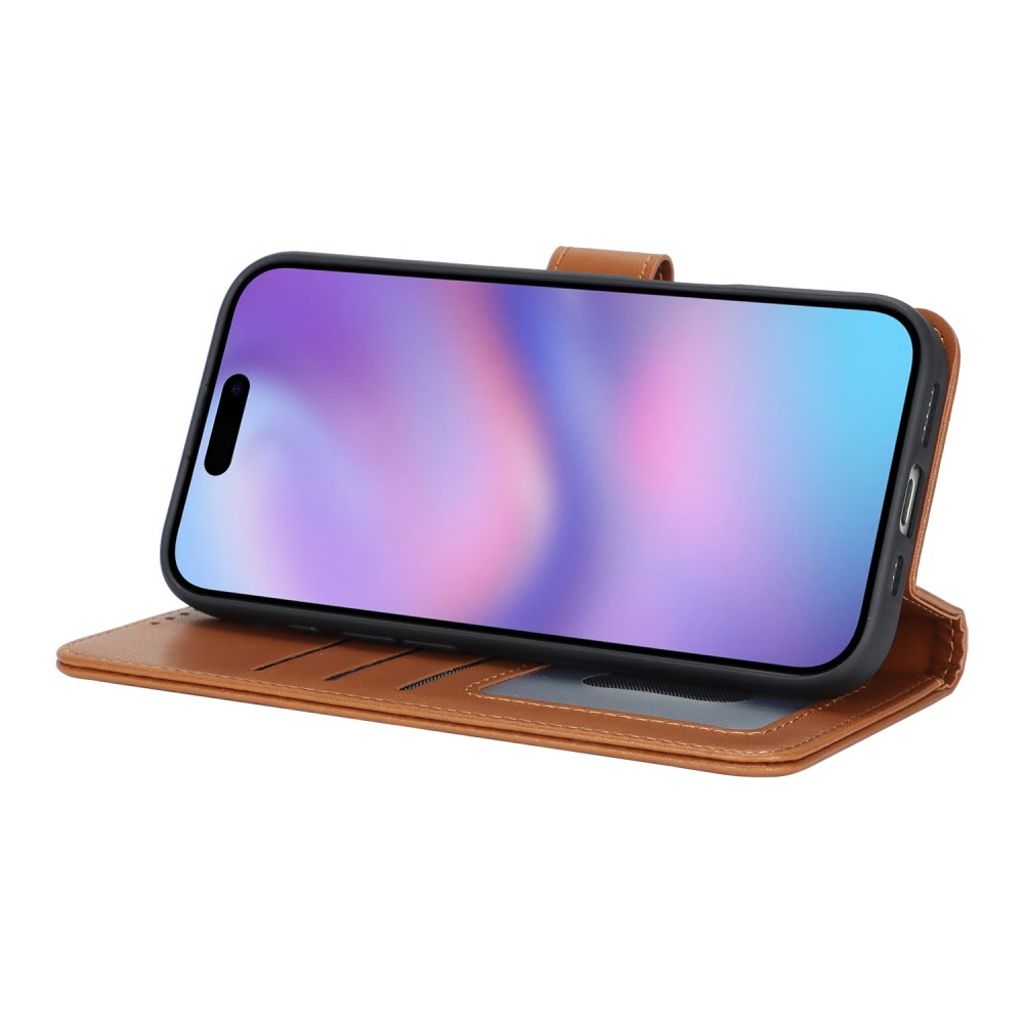 iPhone 17 Kotelo Jalusta - Vaaleanruskea