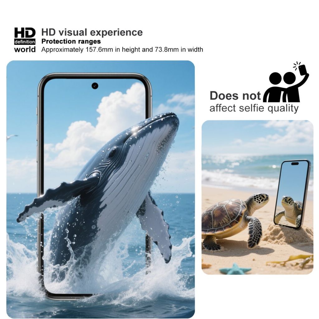 IMAK Samsung Galaxy S26 FE/S25 FE Skjermbeskytter Herdet Glass